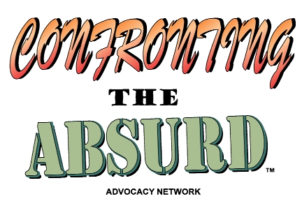 CONFRONTING THE ABSURD - ADVOCACY  logo